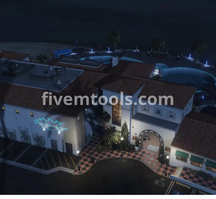 Paradise Club MLO | FiveM Nightclub | Luxury Outdoor Club | High Quality & Optimized | FiveM Ready