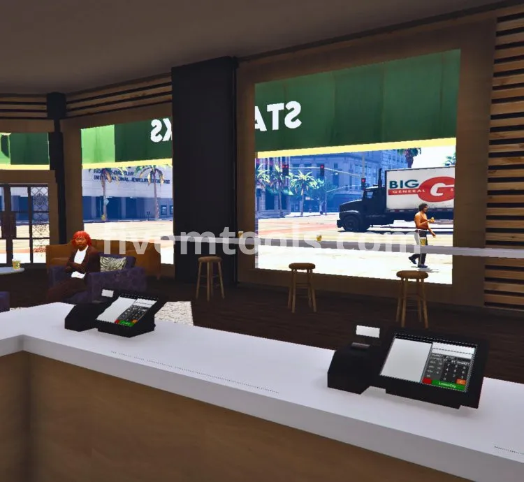 Starbucks Coffee MLO | FiveM Coffee Shop | Business MLO | FiveM Café Interior | Optimized & High Quality