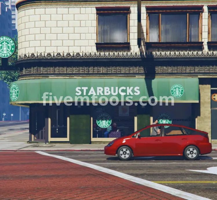 Starbucks Coffee MLO | FiveM Coffee Shop | Business MLO | FiveM Café Interior | Optimized & High Quality