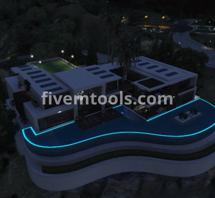 Hills House Villa MLO | FiveM Luxury Mansion | FiveM Modern Villa | FiveM House MLO | High Quality & Optimized | FiveM Ready