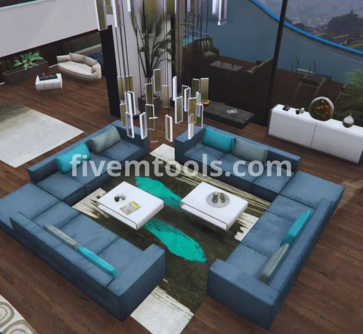 Hills House Villa MLO | FiveM Luxury Mansion | FiveM Modern Villa | FiveM House MLO | High Quality & Optimized | FiveM Ready