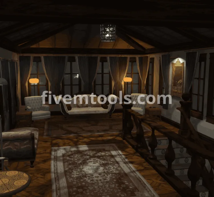 FiveM Authentic Mansion MLO | Luxury Villa House Interior | High-End Roleplay Home | FiveM Ready & Optimized