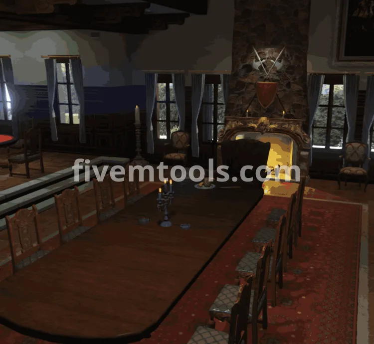 FiveM Authentic Mansion MLO | Luxury Villa House Interior | High-End Roleplay Home | FiveM Ready & Optimized