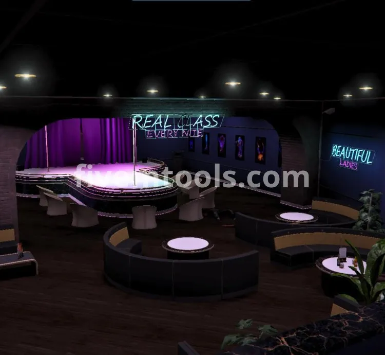 FiveM Vanilla Unicorn MLO | Nightclub & Bar Interior | FiveM Club MLO | High Quality & Optimized RP Map | FiveM Ready