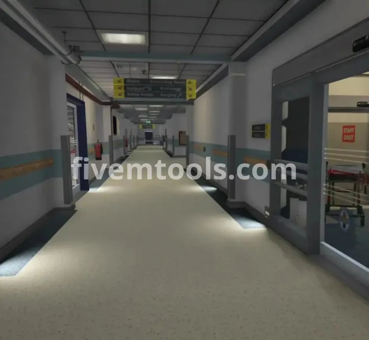 FiveM Ocean Hospital MLO | 6-Story Medical Center | FiveM Hospital Interior | Optimized EMS Roleplay Map | FiveM Ready