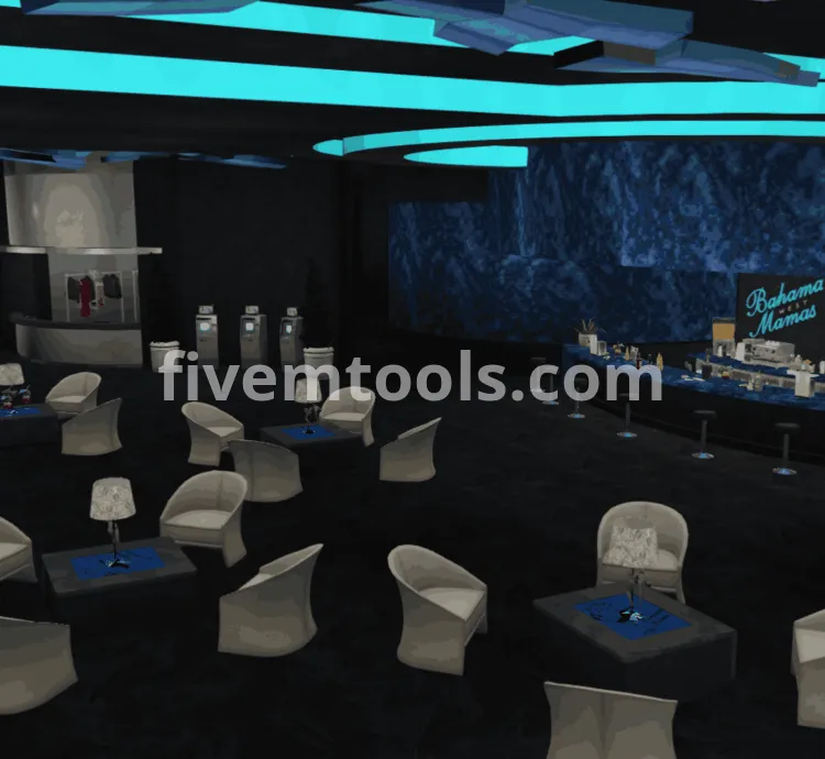 FiveM Bahama West Mamas MLO | Night Club & Bar Interior | Business RP | Optimized & FiveM Ready