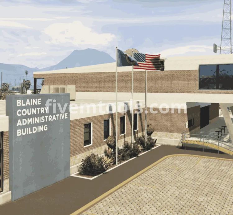 FiveM BCA Building MLO | Sheriff Office Interior | Law Enforcement RP | FiveM Ready & Optimized