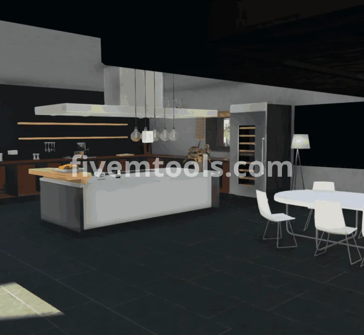 FiveM Big House MLO | Custom Luxury Home Interior | Optimized Design | FiveM Ready