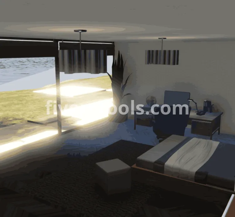 FiveM Canyon House MLO | Custom Luxury Villa Interior | High-End RP Home | FiveM Ready & Optimized