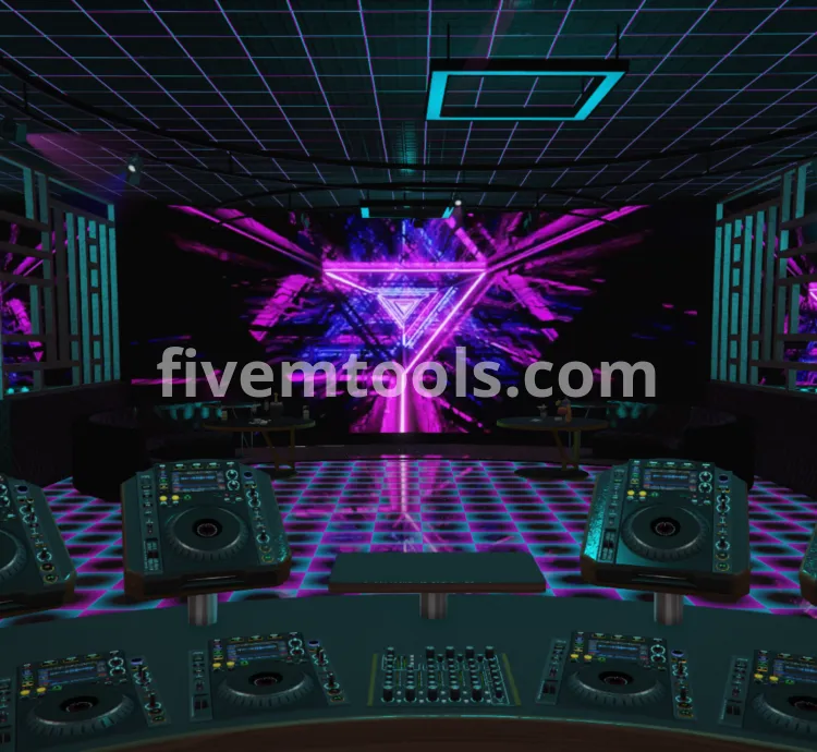 FiveM Galaxy Night Club MLO | Neon RP Club Interior | Optimized FiveM Nightlife Map | High Quality & FiveM Ready