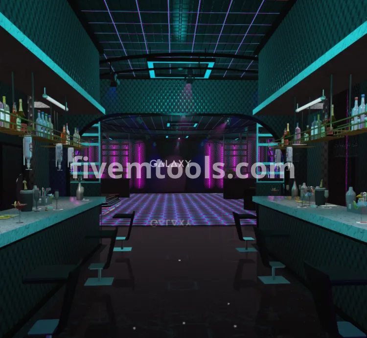 FiveM Galaxy Night Club MLO | Neon RP Club Interior | Optimized FiveM Nightlife Map | High Quality & FiveM Ready