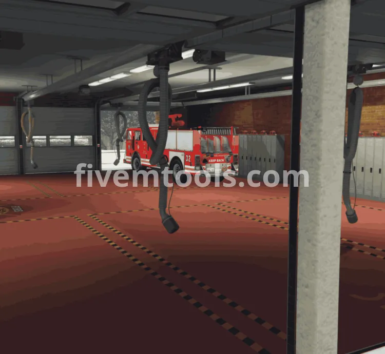 FiveM Fire Department MLO | Davis Fire Station Interior | Emergency RP | FiveM Ready & Optimized