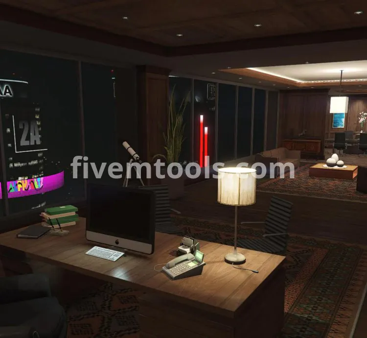 FiveM Cyberpunk City Mod | Futuristic Neon Town + Office | Sci-Fi Roleplay Map | Optimized & FiveM Ready