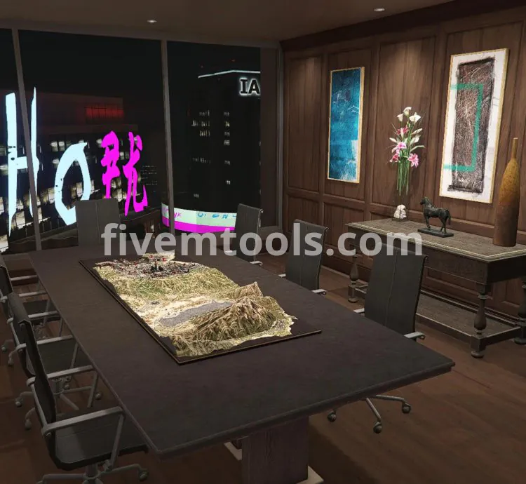 FiveM Cyberpunk City Mod | Futuristic Neon Town + Office | Sci-Fi Roleplay Map | Optimized & FiveM Ready