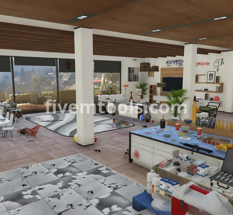 FiveM Cartel House MLO | Luxury Villa Base | Modern Cartel Mansion | High Quality & Optimized | FiveM Ready