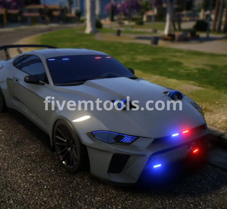 FiveM GT LEO Debadged Police Car | Custom Lights | FiveM Ready Patrol Vehicle
