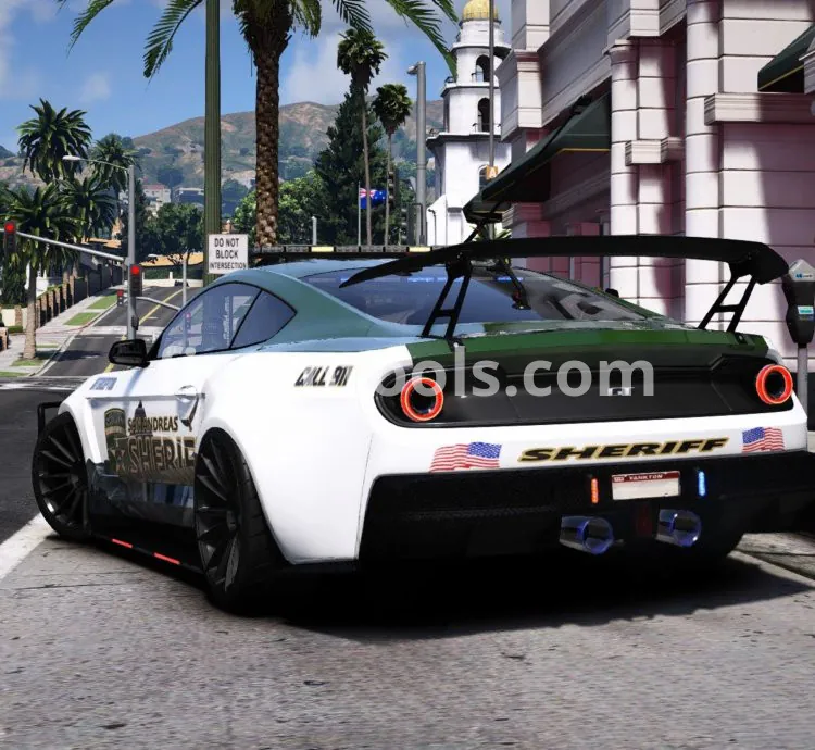 FiveM GT LEO Debadged Police Car | Custom Lights | FiveM Ready Patrol Vehicle