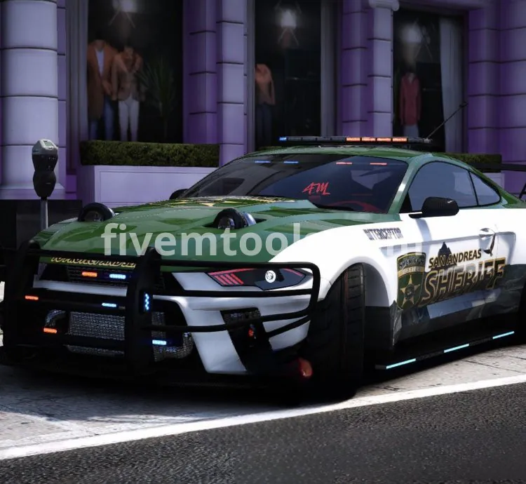 FiveM GT LEO Debadged Police Car | Custom Lights | FiveM Ready Patrol Vehicle