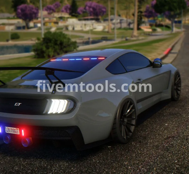 FiveM GT LEO Debadged Police Car | Custom Lights | FiveM Ready Patrol Vehicle