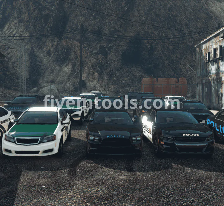 Debadged FiveM Police Car Pack | LSPD & BCSO Vehicles | Lore Friendly | FiveM Ready & Optimized