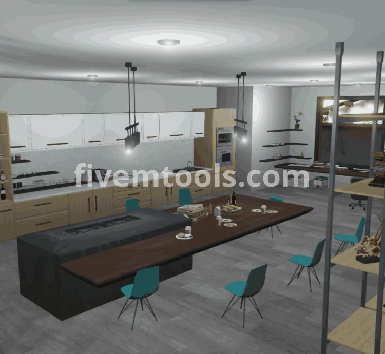 FiveM Lux House MLO | Modern Mansion Interior | Luxury RP Home | FiveM Ready & Optimized