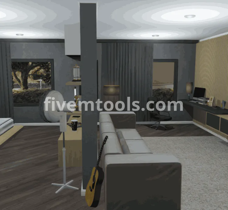 FiveM Lux House MLO | Modern Mansion Interior | Luxury RP Home | FiveM Ready & Optimized
