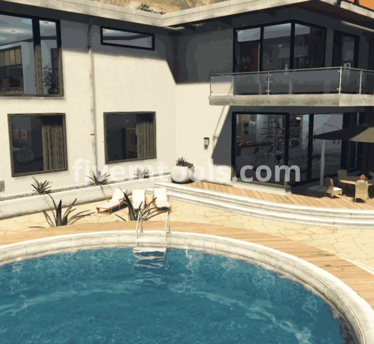 FiveM Lux House MLO | Modern Mansion Interior | Luxury RP Home | FiveM Ready & Optimized