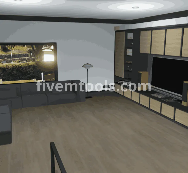FiveM Lux House MLO | Modern Mansion Interior | Luxury RP Home | FiveM Ready & Optimized
