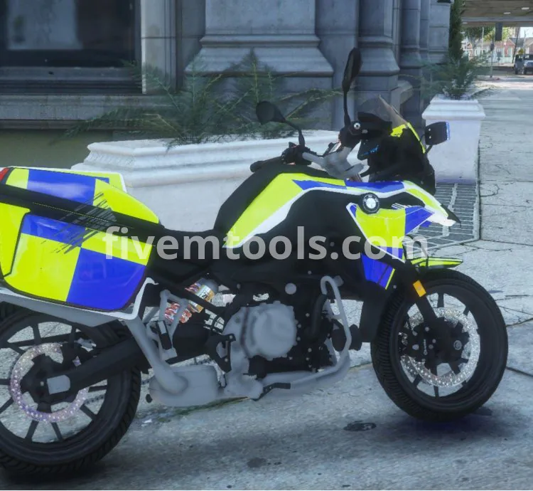 FiveM BMW UK Police Motorcycle Pack | 2 British Bikes | Optimized & Drag & Drop Ready