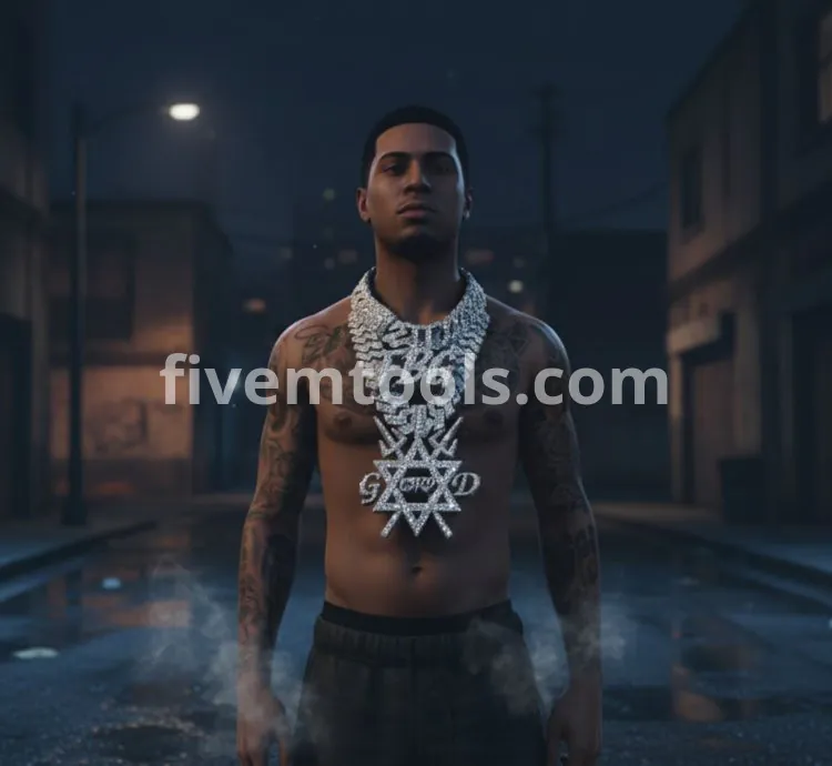 FiveM Diamond FBG Chain | Realistic Character Jewelry | Optimized & Drag & Drop Ready
