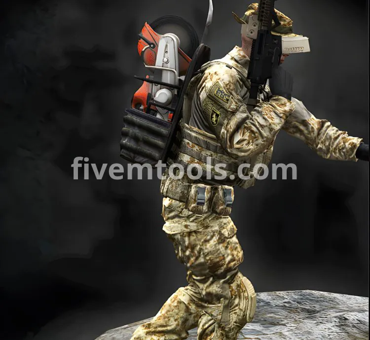FiveM USN SEAL TEAM 6 EUP | Tactical Military Outfit Pack | Drag & Drop Ready | Optimized