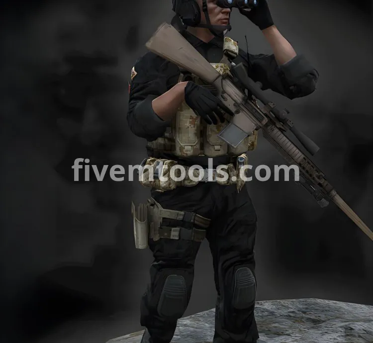 FiveM USN SEAL TEAM 6 EUP | Tactical Military Outfit Pack | Drag & Drop Ready | Optimized