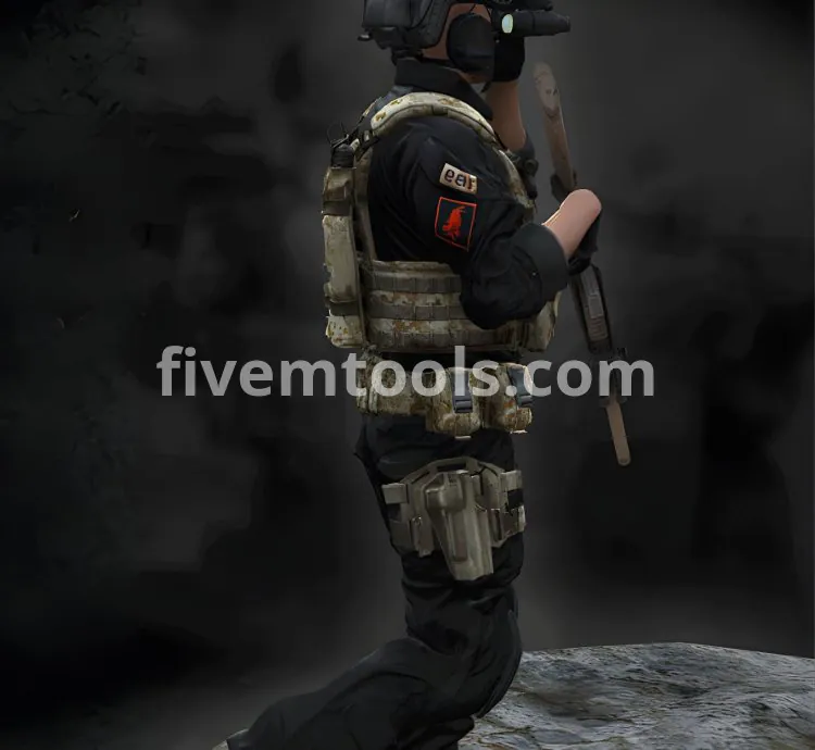 FiveM USN SEAL TEAM 6 EUP | Tactical Military Outfit Pack | Drag & Drop Ready | Optimized