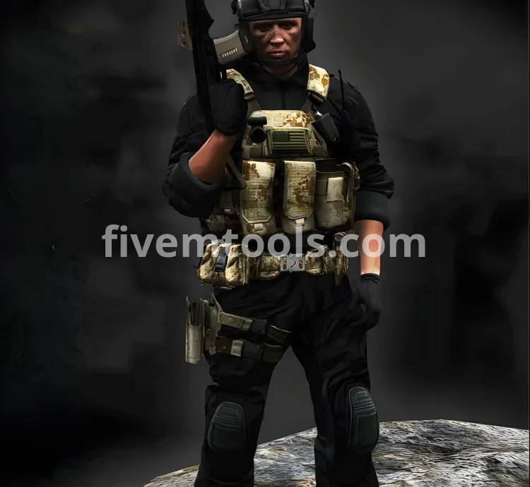 FiveM USN SEAL TEAM 6 EUP | Tactical Military Outfit Pack | Drag & Drop Ready | Optimized