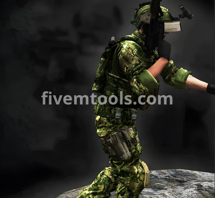 FiveM USN SEAL TEAM 6 EUP | Tactical Military Outfit Pack | Drag & Drop Ready | Optimized