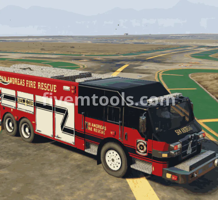 FiveM San Andreas Fire Rescue Pack | Fire Truck Pack | Lore-Friendly & Optimized Vehicles