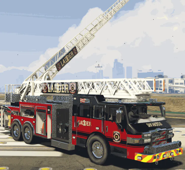 FiveM San Andreas Fire Rescue Pack | Fire Truck Pack | Lore-Friendly & Optimized Vehicles