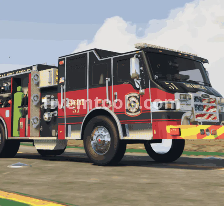 FiveM San Andreas Fire Rescue Pack | Fire Truck Pack | Lore-Friendly & Optimized Vehicles