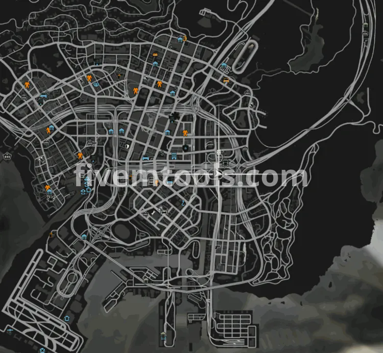 FiveM US Marshal MLO | Federal Agent HQ, Custom Interior & Optimized Design
