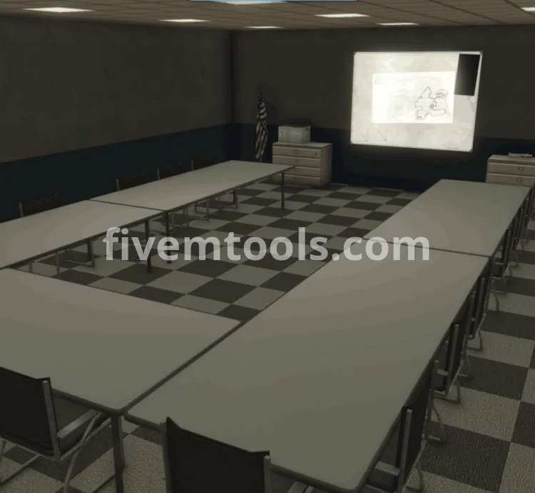 FiveM US Marshal MLO | Federal Agent HQ, Custom Interior & Optimized Design