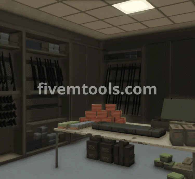 FiveM US Marshal MLO | Federal Agent HQ, Custom Interior & Optimized Design
