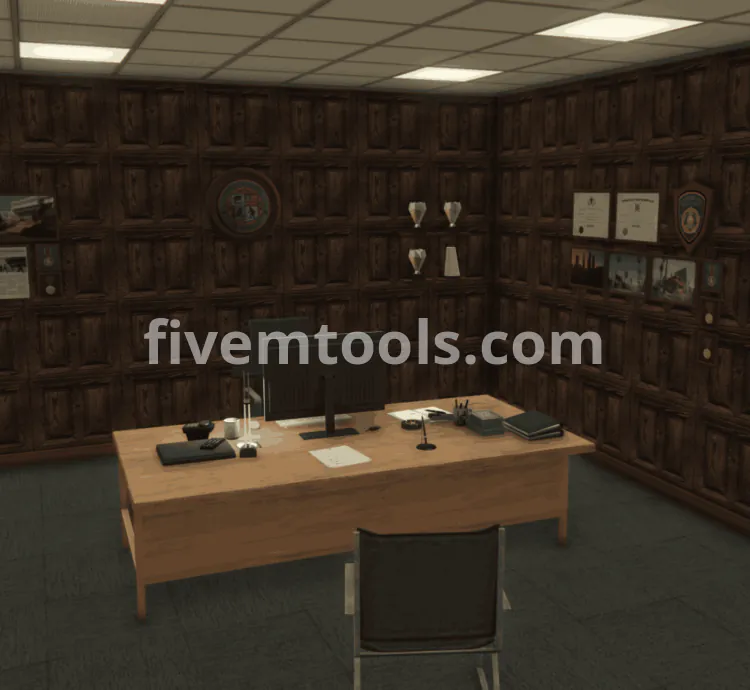FiveM US Marshal MLO | Federal Agent HQ, Custom Interior & Optimized Design