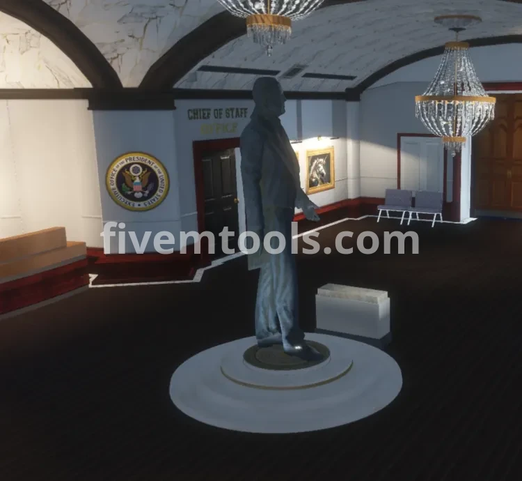 Los Santos City Hall MLO for FiveM | Government RP Building | Mayor Office, Meeting Rooms, Court Areas | Optimized RP Map
