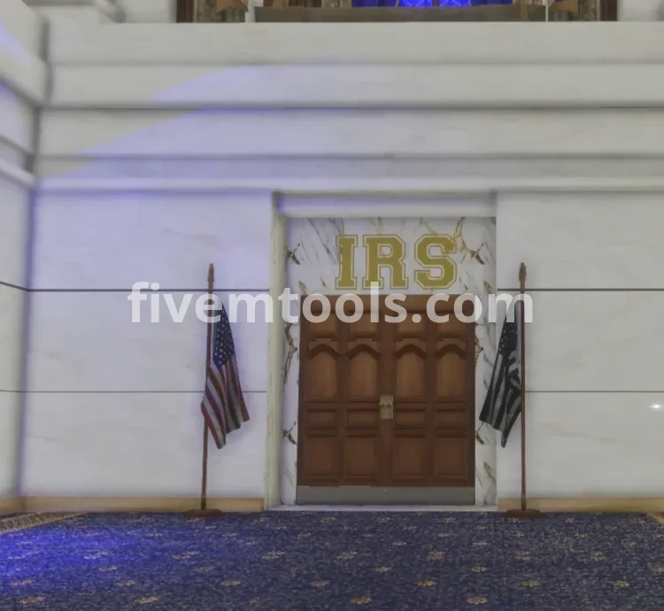 Los Santos City Hall MLO for FiveM | Government RP Building | Mayor Office, Meeting Rooms, Court Areas | Optimized RP Map