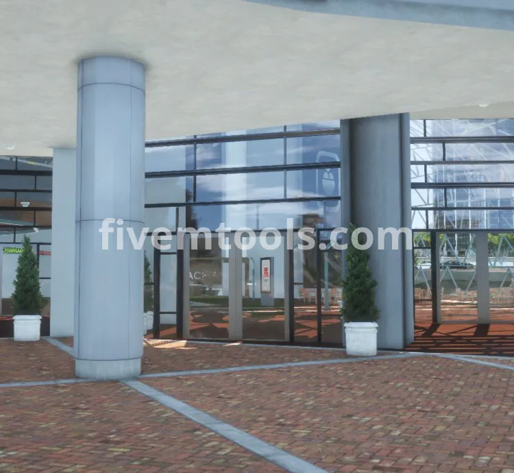 Rockford Plaza Mall MLO | Lore-Friendly Shopping Center | FiveM RP Interior