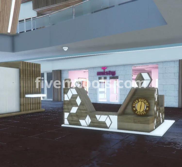Rockford Plaza Mall MLO | Lore-Friendly Shopping Center | FiveM RP Interior