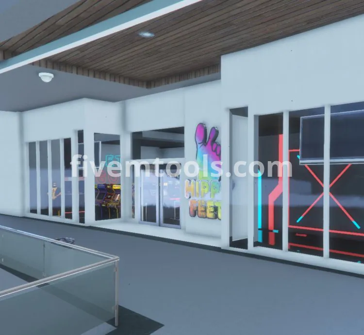 Rockford Plaza Mall MLO | Lore-Friendly Shopping Center | FiveM RP Interior