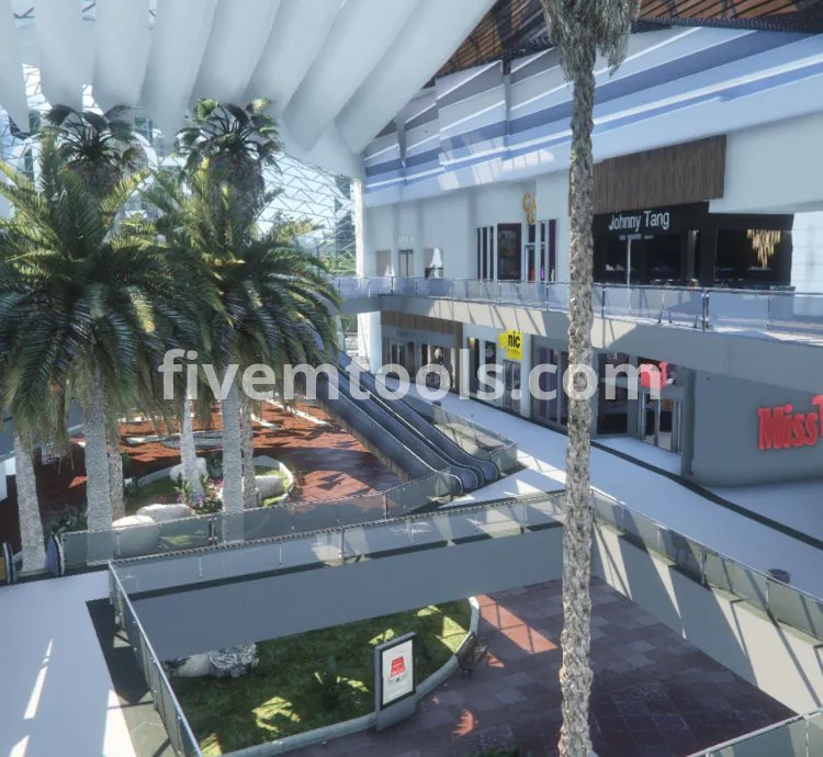 Rockford Plaza Mall MLO | Lore-Friendly Shopping Center | FiveM RP Interior