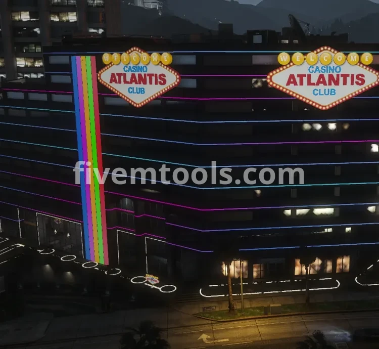 Casino & Hotel MLO | 11-Room Luxury Casino Map for FiveM