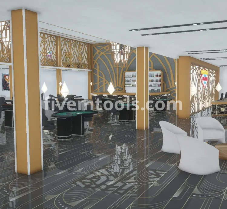 Casino & Hotel MLO | 11-Room Luxury Casino Map for FiveM
